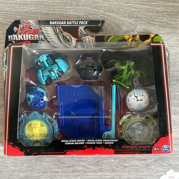 Bakugan Gen 3 White and Blue Base Starter Pack Special Set Spin Master - NIB - Picture 2 of 5